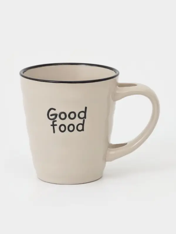 Кружка Доляна &laquo;Ноель&raquo;, 280 мл, керамика, бежевая