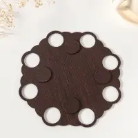 Подставка для 8 яиц на ножках &laquo;Курочка&raquo;, под кулич, d=20 см