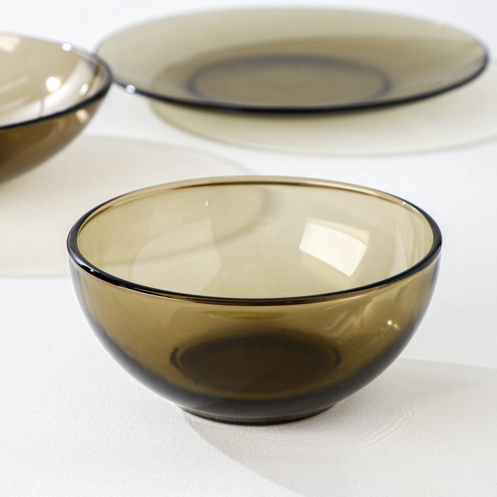 Набор столовый Basilico, 30 предметов, цвет коричневый Набор столовый Basilico, 30 предметов, цвет коричневый