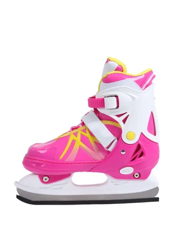 Коньки раздвижные BlackAqua, р. 39-42, для фитнеса, с роликовой платформой, цвет фуксия Коньки раздвижные BlackAqua, р. 39-42, для фитнеса, с роликовой платформой, цвет фуксия