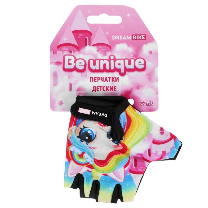 Перчатки велосипедные Dream Bike, детские, р. M Перчатки велосипедные Dream Bike, детские, р. M