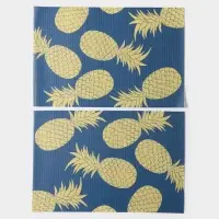 Салфетки сервировочные на стол Доляна Memory, 2 шт., 45&times;30 см, синие