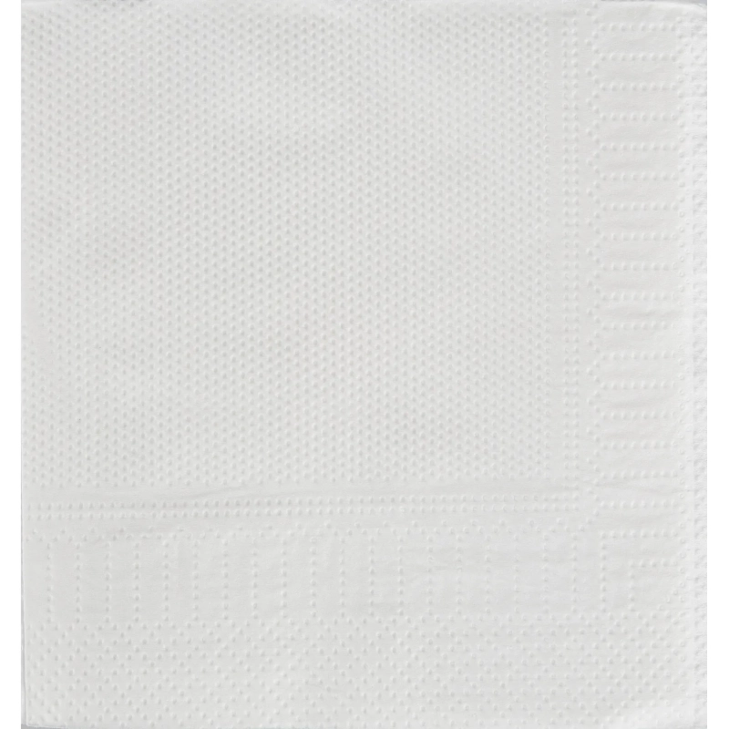 Салфетки бумажные Luscan 2сл 24х24см белые 250шт/уп