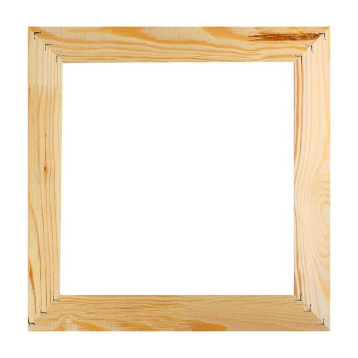 Подрамник для холста Calligrata, 30 х 30 х 1,8 см, ширина рамы 36 мм, сосна