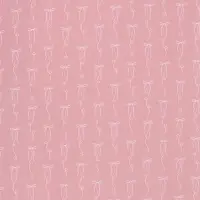 Бумага упаковочная глянцевая &laquo;Бантики&raquo;, 70 &times; 100 см