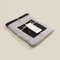 Сумка изо льна двухсторонняя SL HOME Linear bag, 67&times;35 см