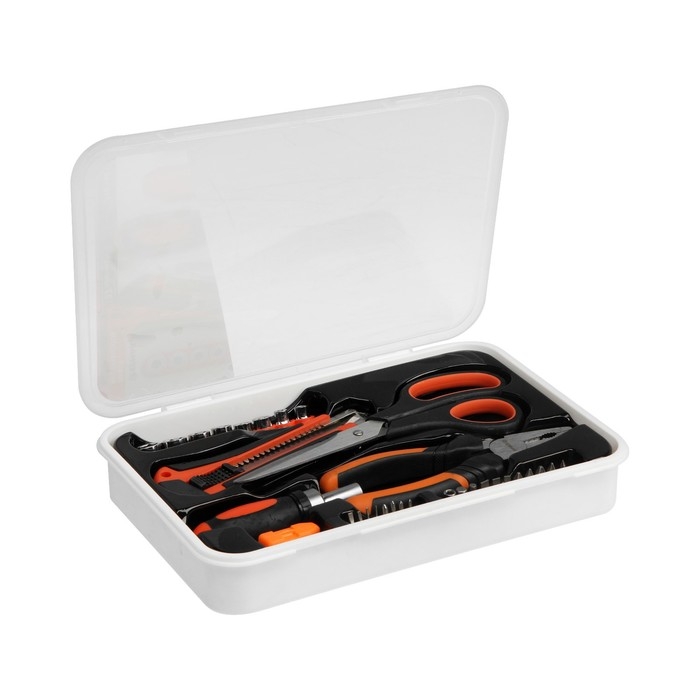 Набор инструментов слесарно-монтажных ЕРМАК, 736-194, 32 предмета Набор инструментов слесарно-монтажных ЕРМАК, 736-194, 32 предмета