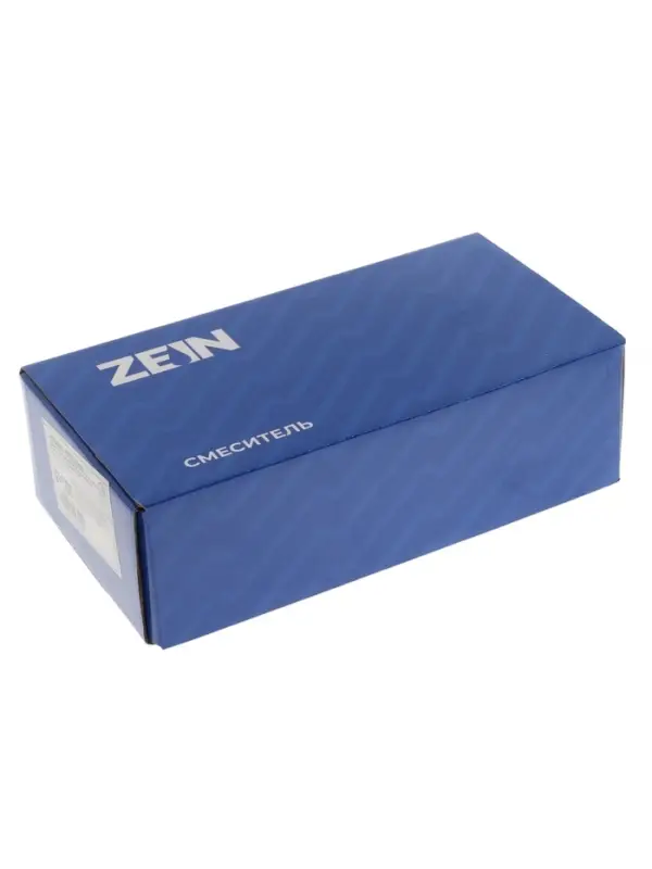 Смеситель для кухни ZEIN ZC2021, двухвентильный, кран-букса латунь 1/2", без подводки, хром