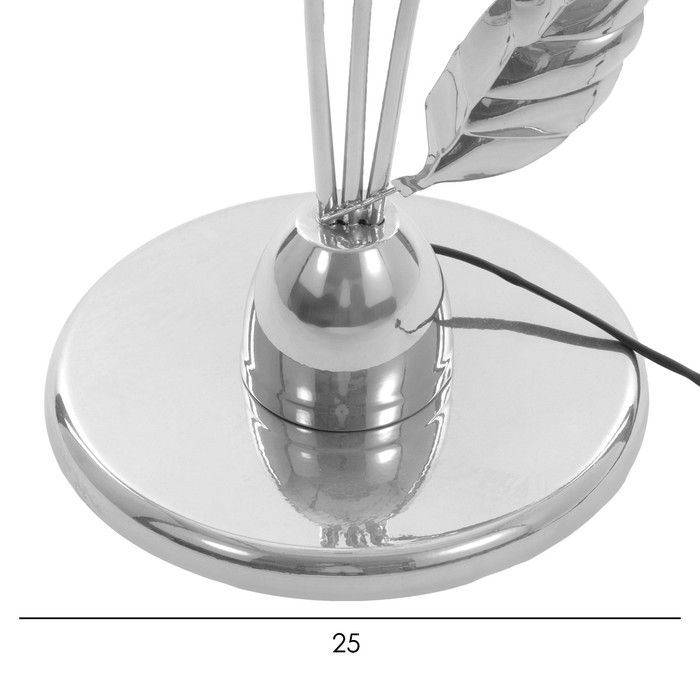 Торшер  Торшер "Изгиб" 3x15Вт E27 хром