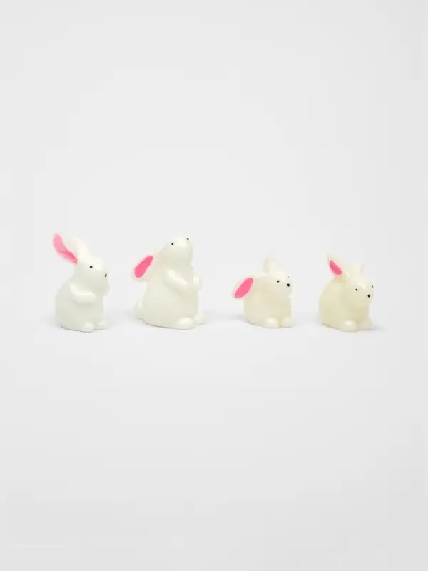 Миниатюра кукольная &laquo;Милый зайчик&raquo;, набор 4 шт.,1.4&times;2&times;2.4 см МИКС