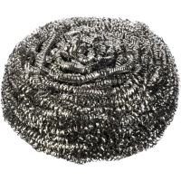 Губка-мочалка для мытья посуды YORK Макси спиральная стальная