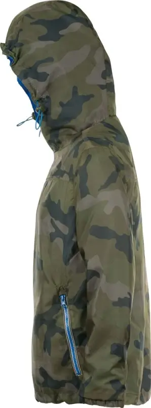 Ветровка Skate камуфляж с синим, размер XS Ветровка Skate камуфляж с синим, размер XS