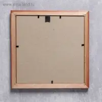 Фоторамка сосна с20 красный 20х20 см (пластиковый экран)