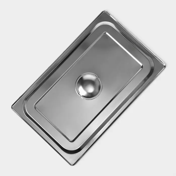 Крышка к гастроемкости GN 1/1 Hanna Kn&ouml;vell, 53&times;32.5 см, толщина 0.6 мм, нержавеющая сталь