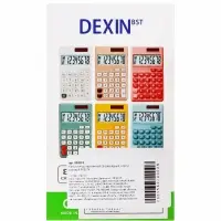 Калькулятор карманный, 08-разрядный, корпус розовый