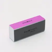 Баф для полировки ногтей, четырёхсторонний, 9&times;3.5&times;2.5 см, цвет МИКС