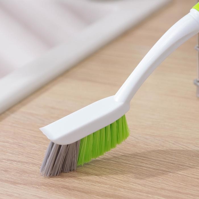 Щётка для посуды Доляна Green day, плоская, 26 см Щётка для посуды Доляна Green day, плоская, 26 см