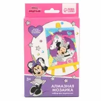 Алмазная мозаика с частичным заполнением для детей &laquo;Минни Маус и Единорог&raquo;, 15&times;10.см