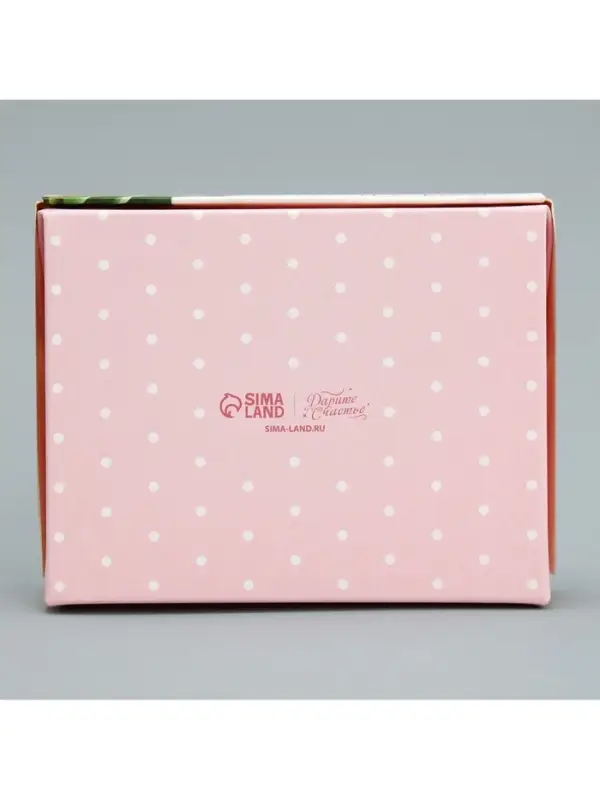 Кондитерская упаковка, коробка с ламинацией &laquo;Тюльпаны&raquo;, 10&times;8&times;3.5 см