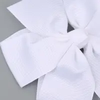 Бант для волос на заколке белый, Принцессы Бант для волос на заколке белый, Принцессы