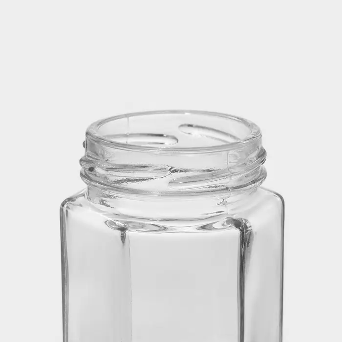 Банка для специй &laquo;Идилия&raquo;, 80 мл, 5.5&times;5.5&times;7 см, металлическая крышка, стекло