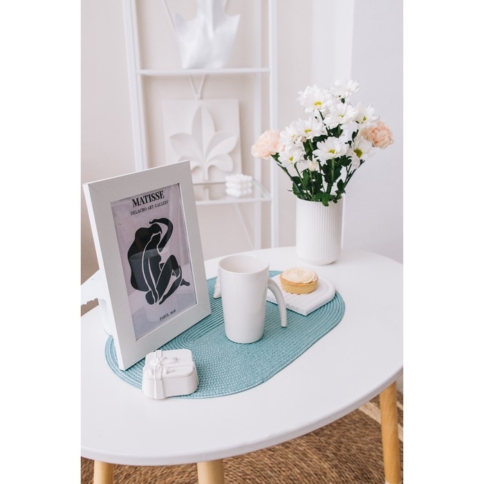 Кружка керамическая Доляна Coffee Brea, 300 мл, 11,5×7,8×12 см, цвет белый Кружка керамическая Доляна Coffee Brea, 300 мл, 11,5×7,8×12 см, цвет белый