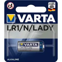 Батарейка Varta ELECTRONICS LR1 N BL1 Alkaline 1.5V (4001) (1/10/100)