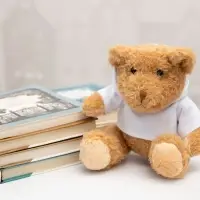 Мягкая игрушка «Мишка Cuddleton» в белом худи