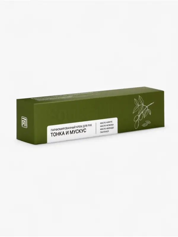 Крем для рук парфюмированный Soul&Skin тонка и мускус, 65 мл