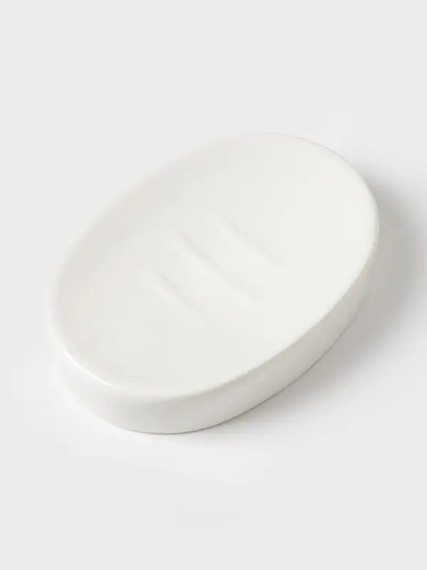 Набор для ванной Набор для ванной "Равновесие", 4 предмета (мыльница, дозатор для мыла, 2 стакана)