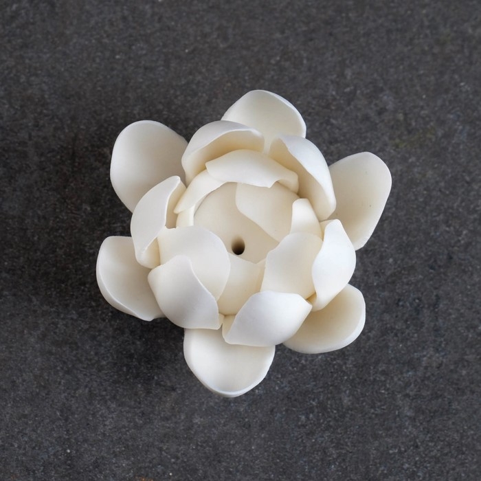 Подставка для благовоний Подставка для благовоний "Лотос белый" 6х4см