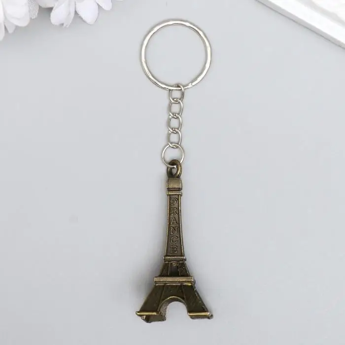 Брелок металл "Башня"