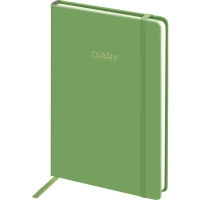 Ежедневник недатированный зеленый, А5 136 л., Dairy, ATTACHE