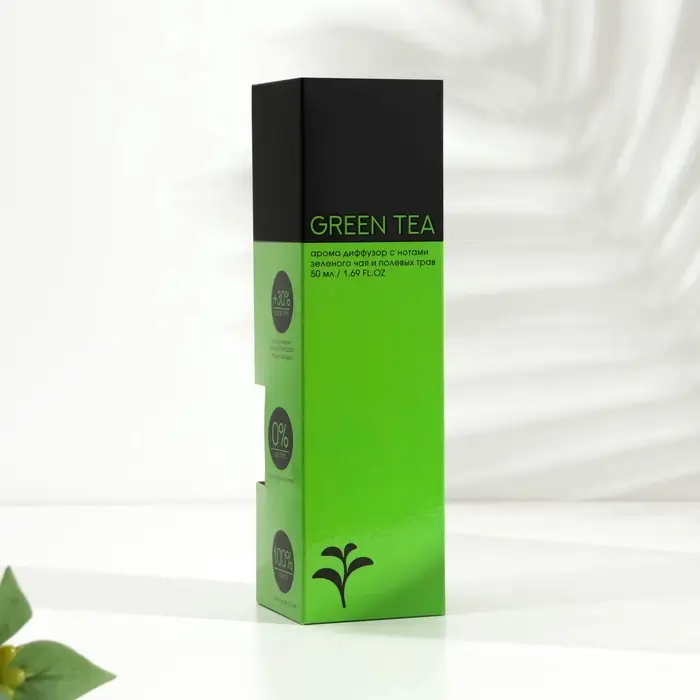 Диффузор ароматический NEON AROMA HOME Диффузор ароматический NEON AROMA HOME "GREEN TEA", 50 мл