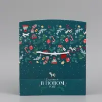 Пакет - коробка подарочная &laquo;В новом году&raquo;, 23&times;18&times;11 см