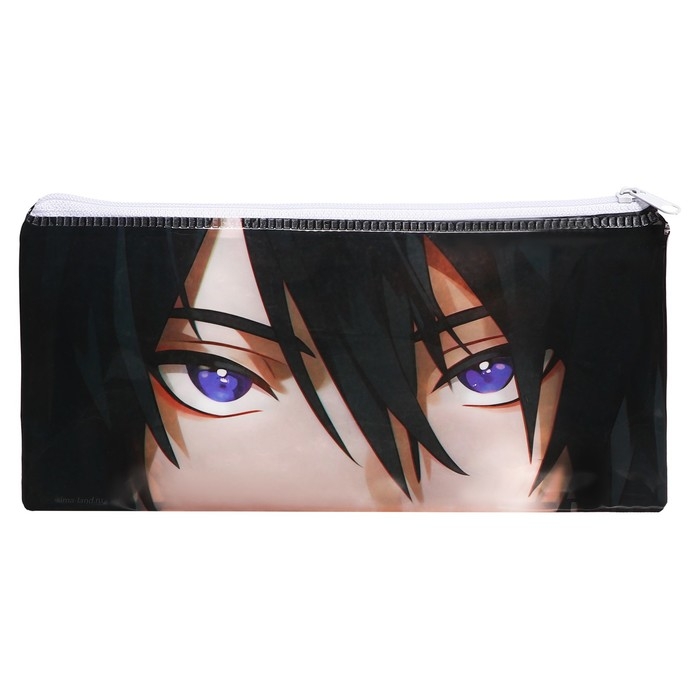 Пенал мягкий Пенал мягкий "Аниме мир" Calligrata, 95х205 мм, 1 отделение, плоский, ПВХ