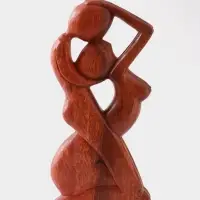 Сувенир &laquo;Пара Наслаждение&raquo;, 30&times;15&times;4 см, дерево, коричневый