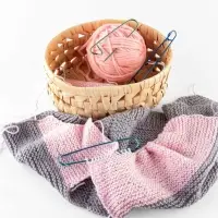 Набор вспомогательных булавок для вязания, 3 шт., 9/11.5/15 см, МИКС