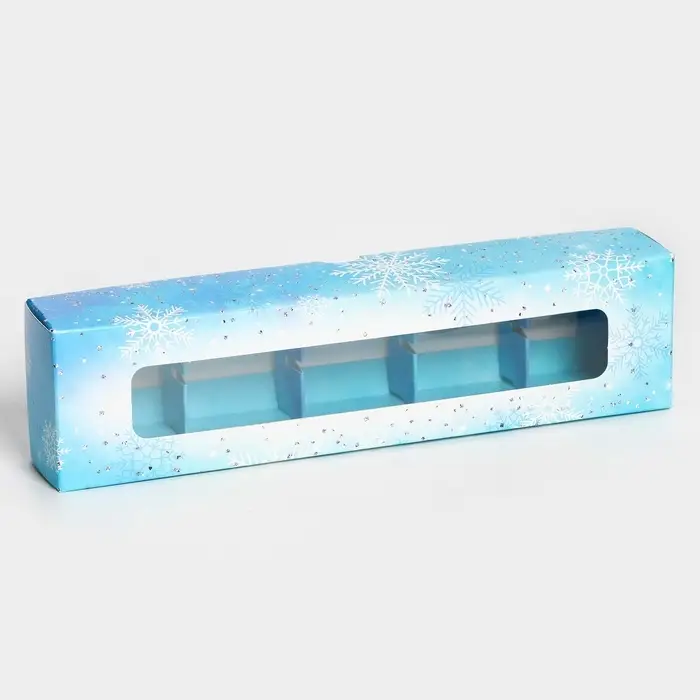 Коробка под 5 конфет «С Новым годом!», 21×5×3.3 см Коробка под 5 конфет «С Новым годом!», 21×5×3.3 см