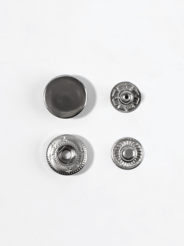 Кнопки S-образные d15мм (наб 10шт цена за наб) нерж сталь чёрный никель TR Кнопки S-образные d15мм (наб 10шт цена за наб) нерж сталь чёрный никель TR