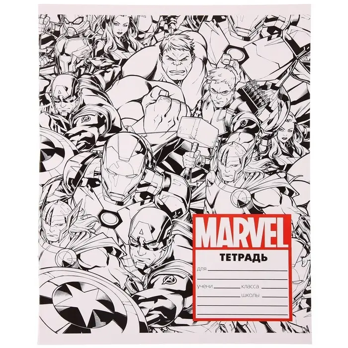 Подарочный набор для мальчика, 6 предметов, Мстители Подарочный набор для мальчика, 6 предметов, Мстители