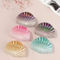 Крабик для волос &laquo;Дельмар&raquo; ракушка, 8&times;5.5 см, микс