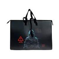 Папка А2, 650&times;470&times;100 мм, deVENTE Hacker, с ручками, пластиковая, молния сверху, внутренний карман