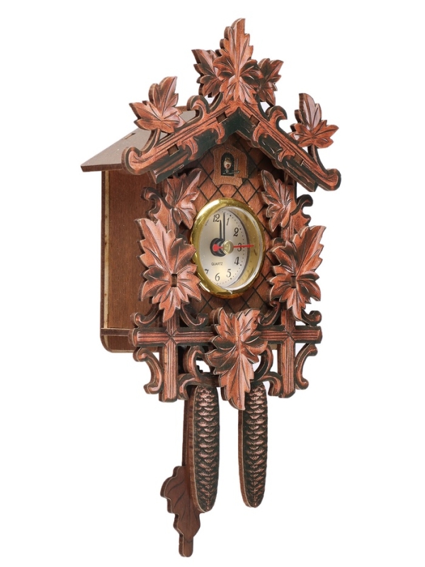 Часы настенные с кукушкой «Осенний сад», плавный ход, 22.5×11.8×8.5 см Часы настенные с кукушкой «Осенний сад», плавный ход, 22.5×11.8×8.5 см