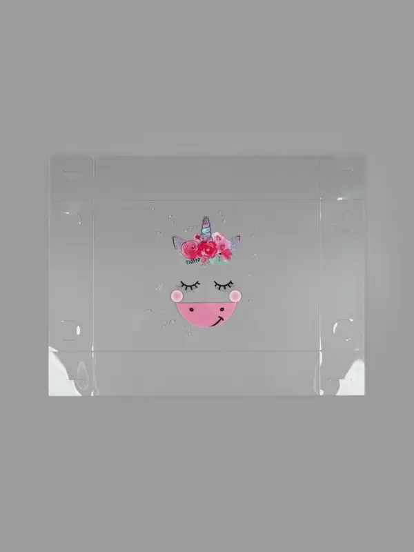 Коробка для печенья, кондитерская упаковка с пластиковой крышкой, &laquo;Чудесных мгновений&raquo;, 20&times;30&times;8 см