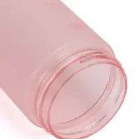 Бутылка для воды onlytop, 550 мл, тритан, с трубочкой, с поильником, розовая