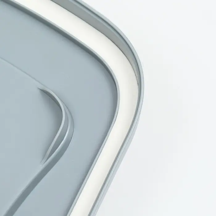 Контейнер для корма, 36 л, пластик, серый