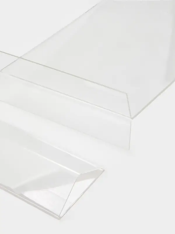 Двухсторонняя подставка А4, оргстекло 1 мм, 21&times;8.5&times;32.8 см