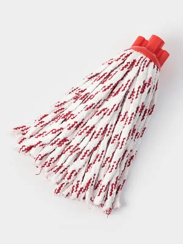 Насадка для швабры верёвочная Доляна, микрофибра, 30&times;7&times;6.5 см, цвет МИКС