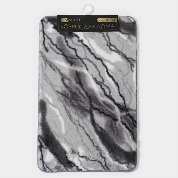 Коврик для дома SAVANNA «Мечта», 50×80 см, цвет серый Коврик для дома SAVANNA «Мечта», 50×80 см, цвет серый